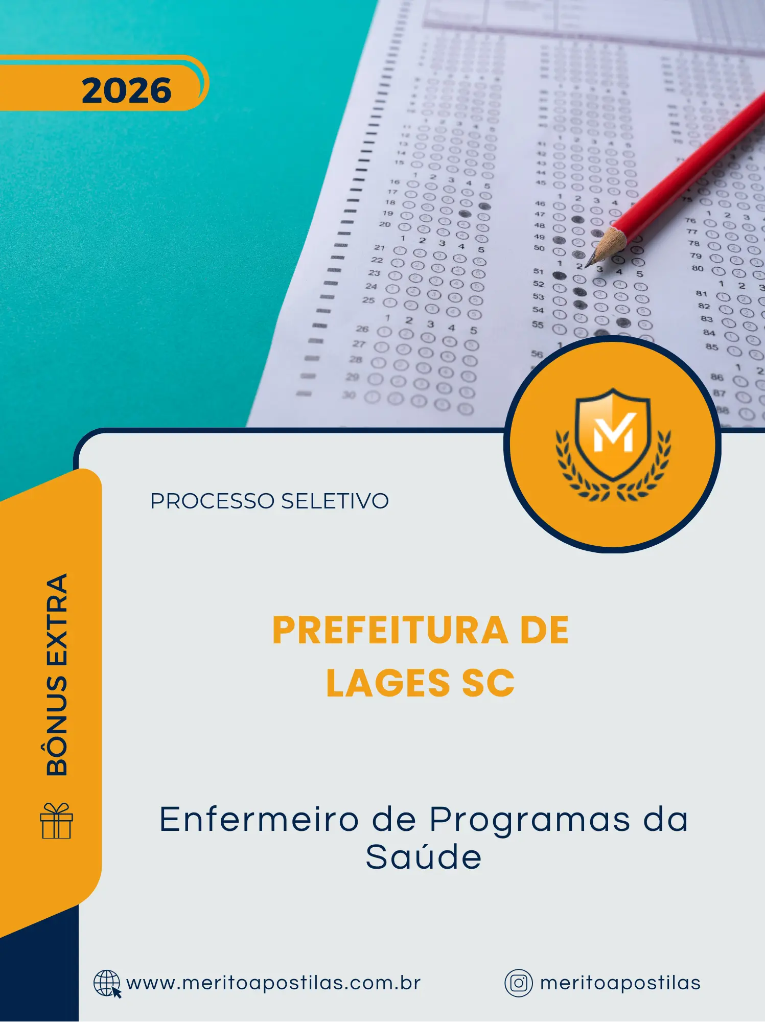 Apostila Enfermeiro de Programas da Saúde Prefeitura de Lages SC 2026