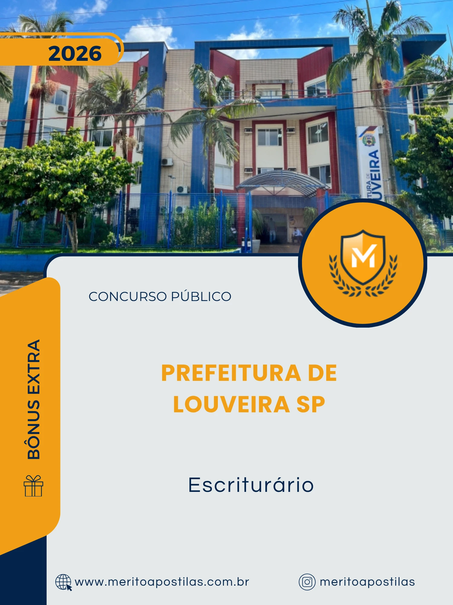 Apostila Escriturário Prefeitura de Votorantim SP 2026