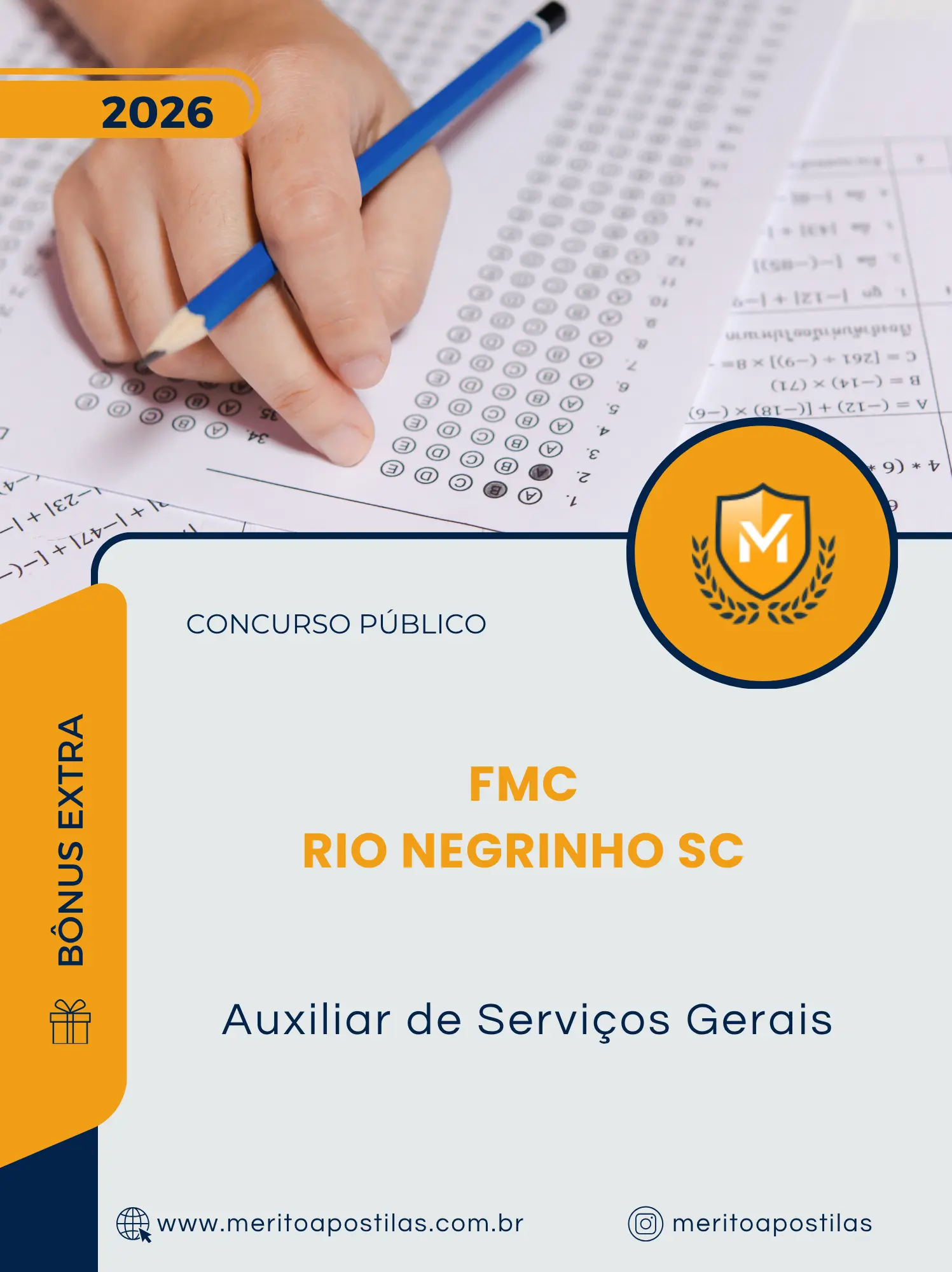 Apostila Auxiliar de Serviços Gerais Prefeitura de Rio Negrinho SC 2026