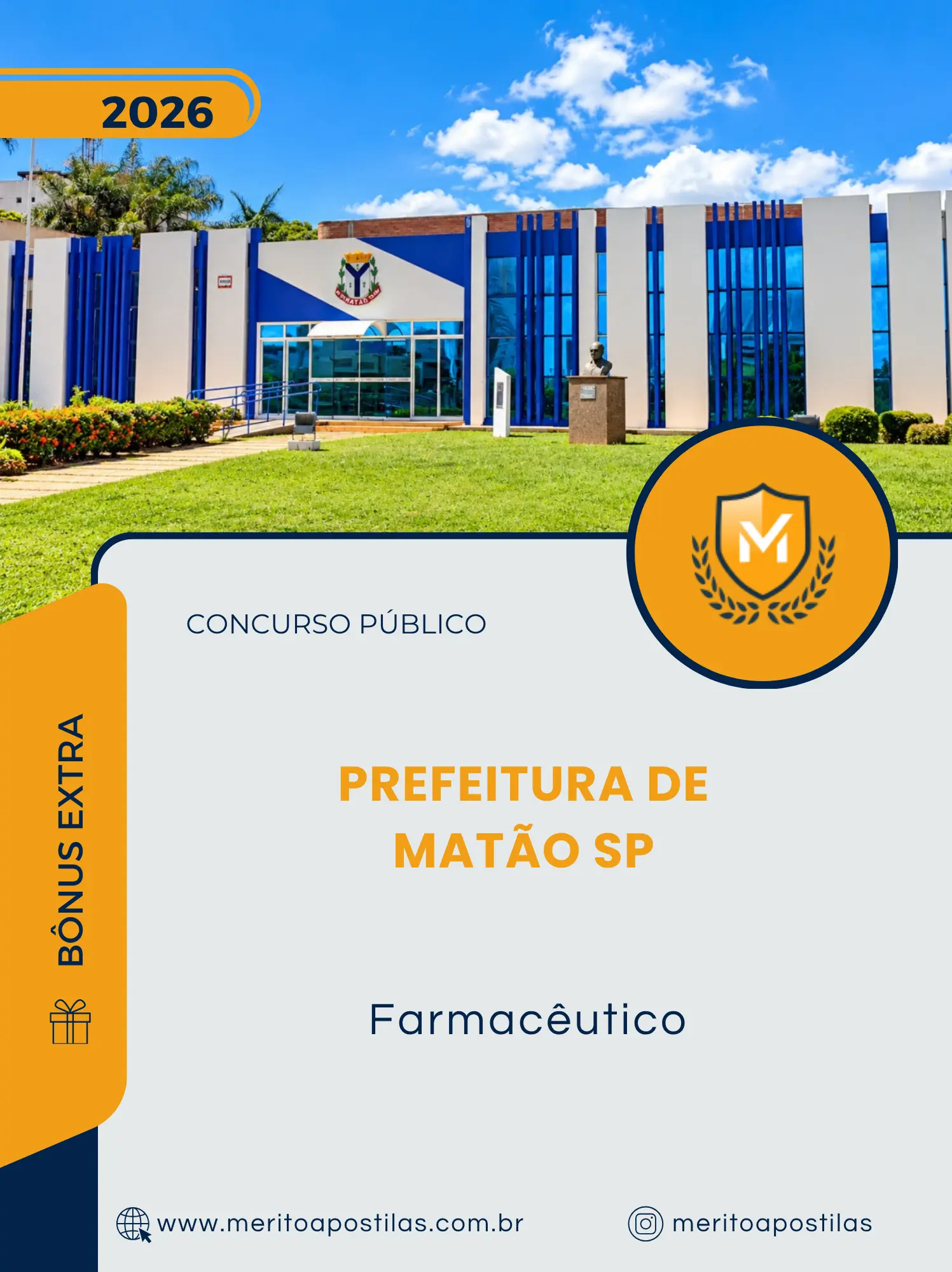 Apostila Farmacêutico Prefeitura de Matão SP 2026