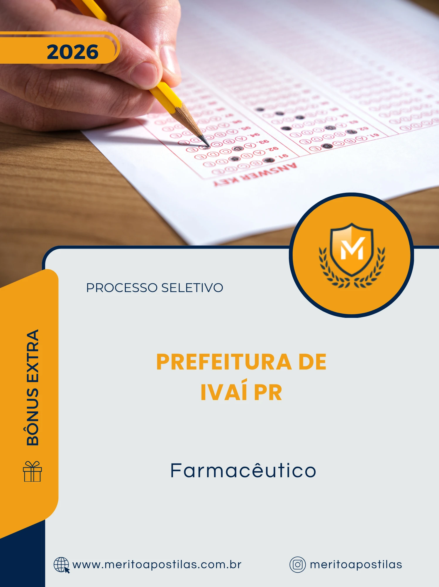 Apostila Farmacêutico Prefeitura de Ivaí PR 2026