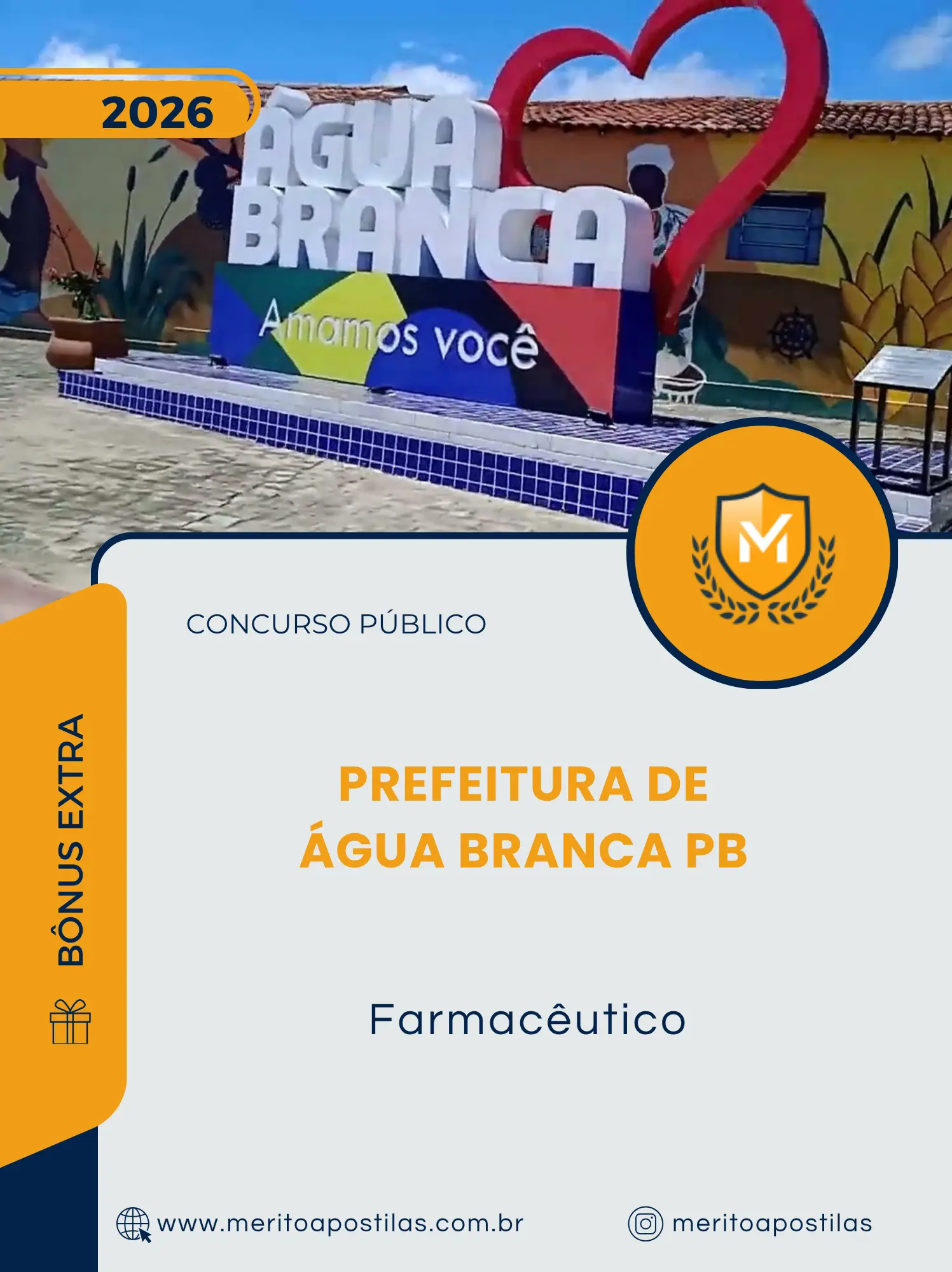 Apostila Farmacêutico Prefeitura de Água Branca PB 2026