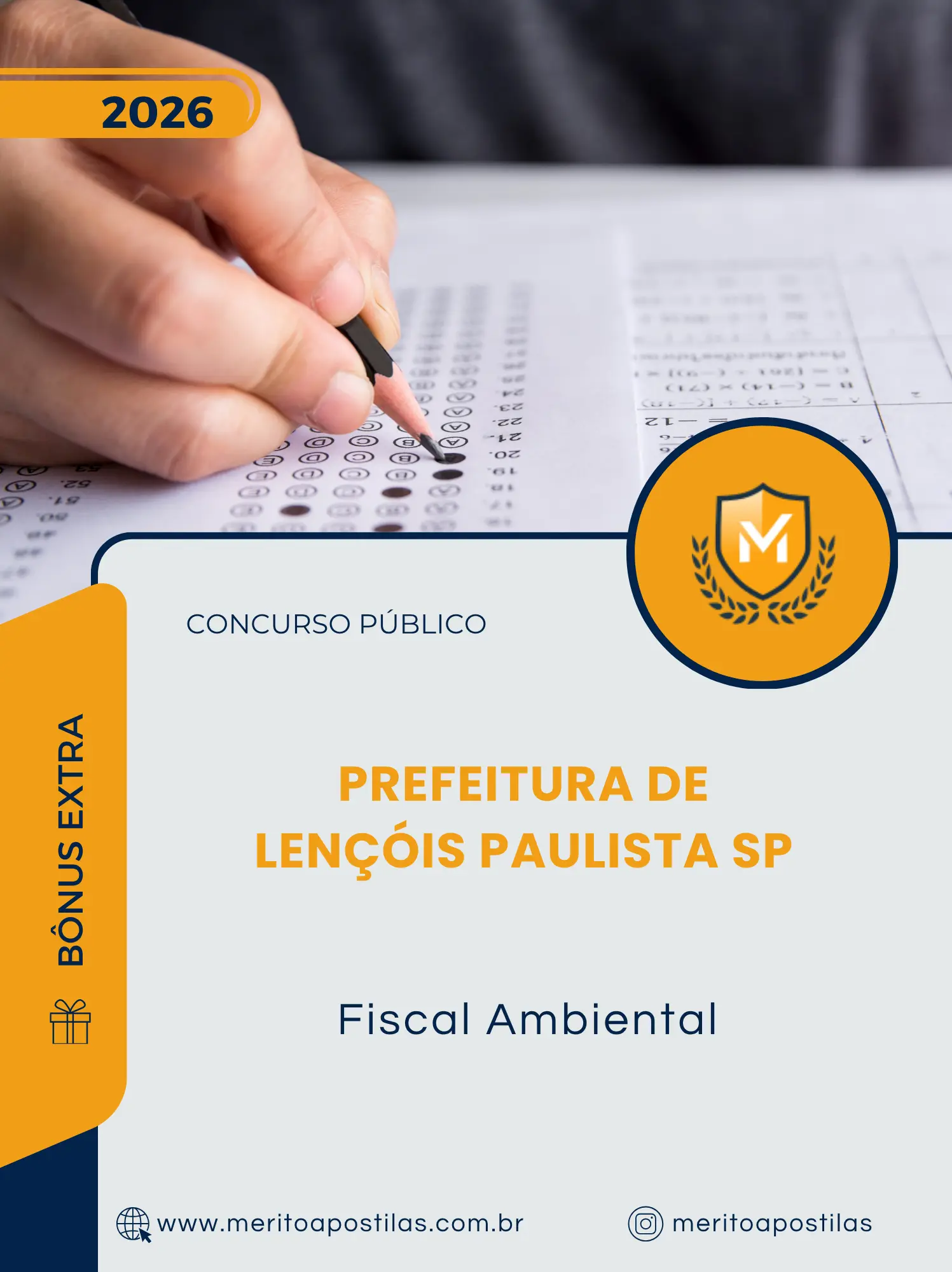 Apostila Fiscal Ambiental Prefeitura de Lençóis Paulista SP 2026