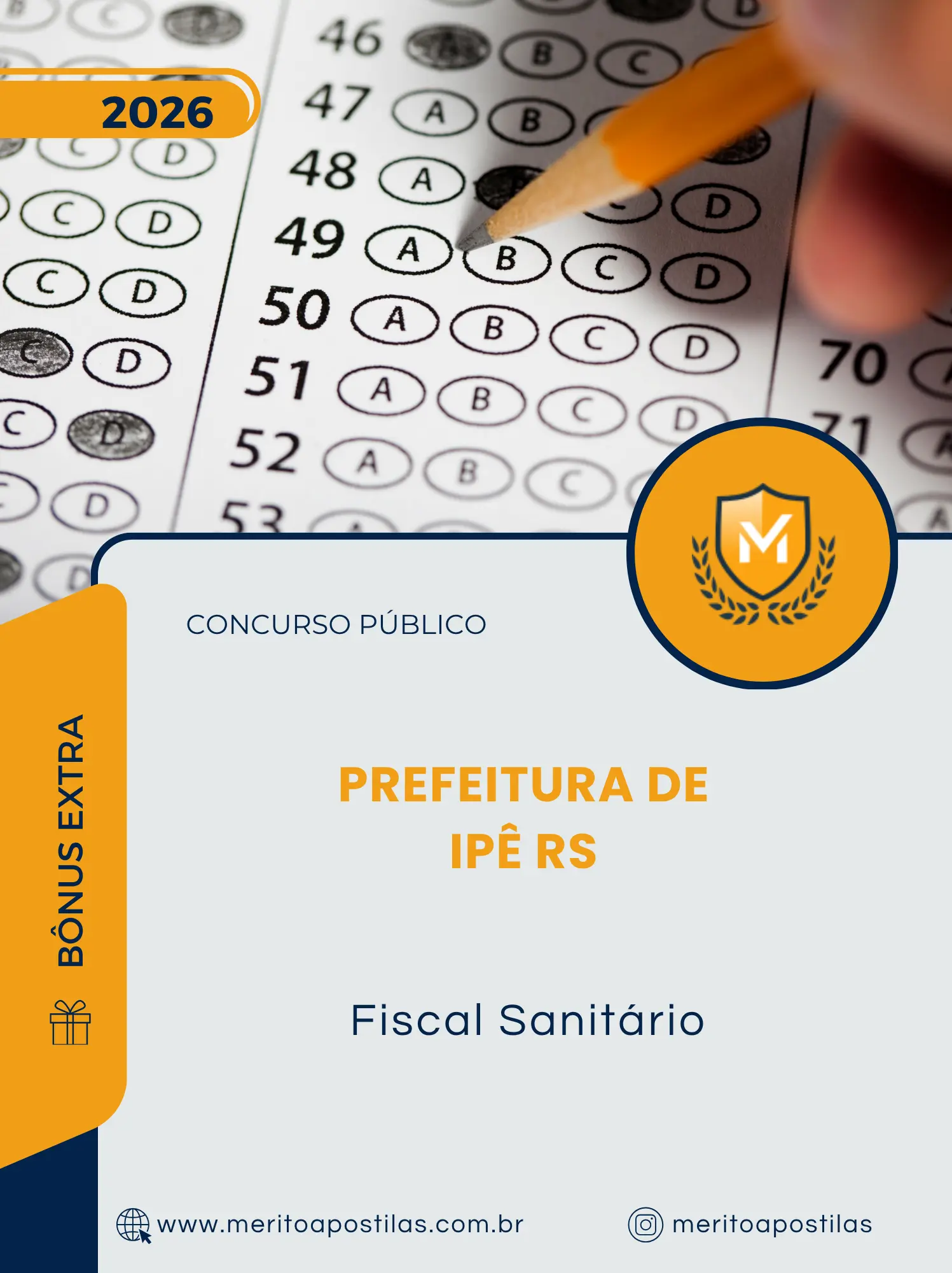 Apostila Fiscal Sanitário Prefeitura de Ipê RS 2026