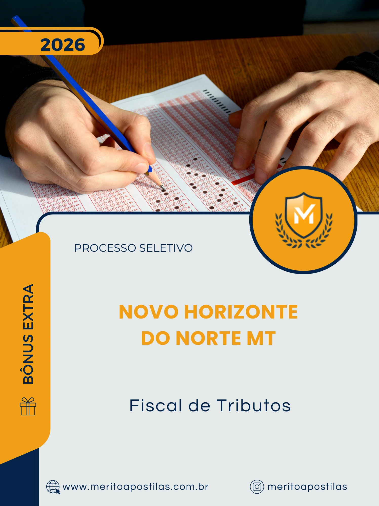 Apostila Fiscal de Tributos Prefeitura de Novo Horizonte do Norte MT 2026