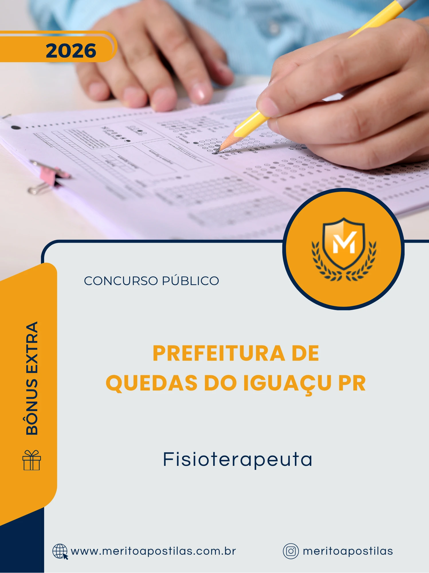 Apostila Fisioterapeuta Prefeitura de Quedas do Iguaçu PR 2026