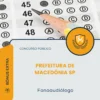 Apostila Fonoaudiólogo Prefeitura de Macedônia SP 2026