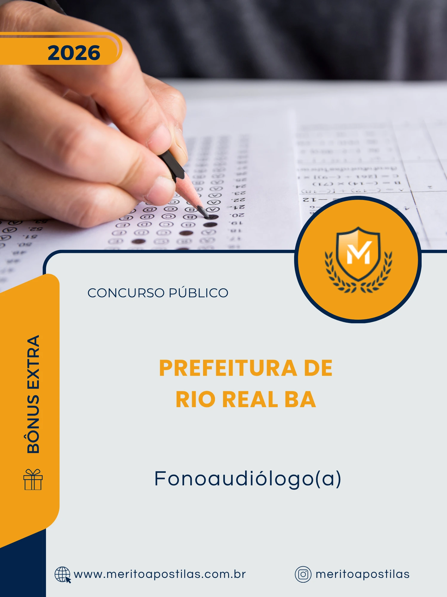Apostila Fonoaudiólogo(a) Prefeitura de Rio Real BA 2026