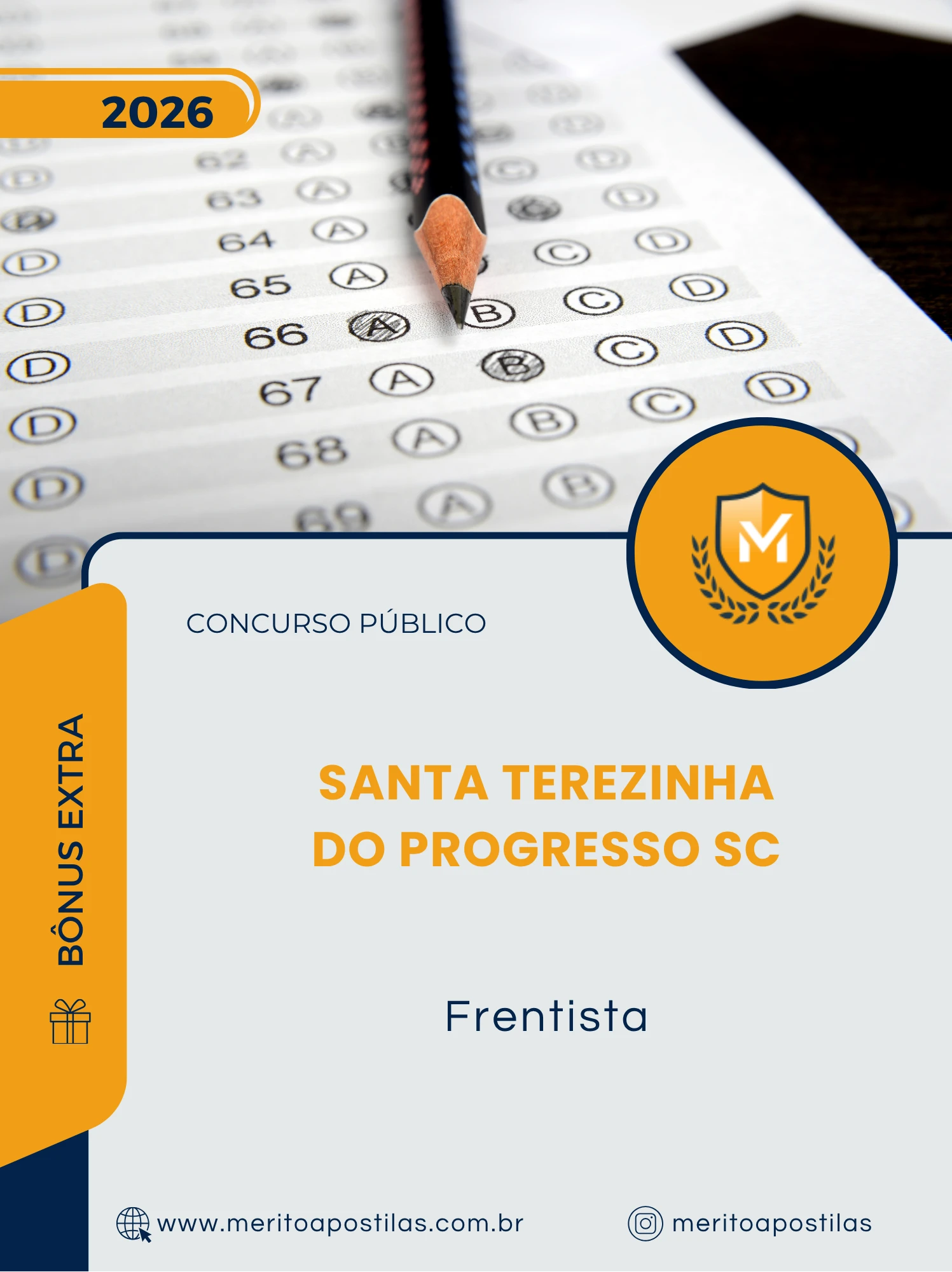 Apostila Frentista Prefeitura de Santa Terezinha do Progresso SC 2026