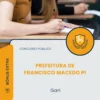 Apostila Gari Prefeitura de Francisco Macedo PI 2026