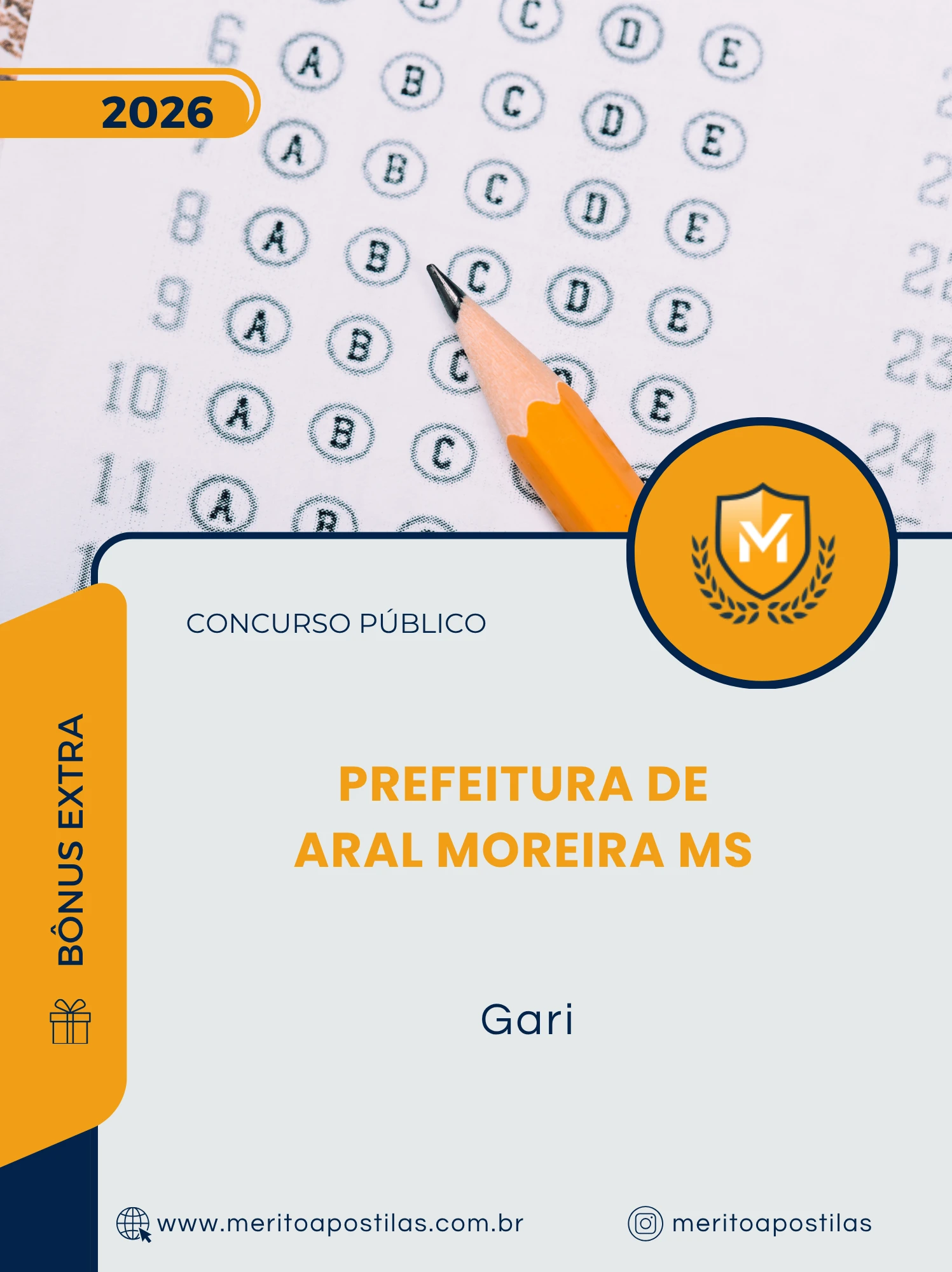 Apostila Gari Prefeitura de Aral Moreira MS 2026