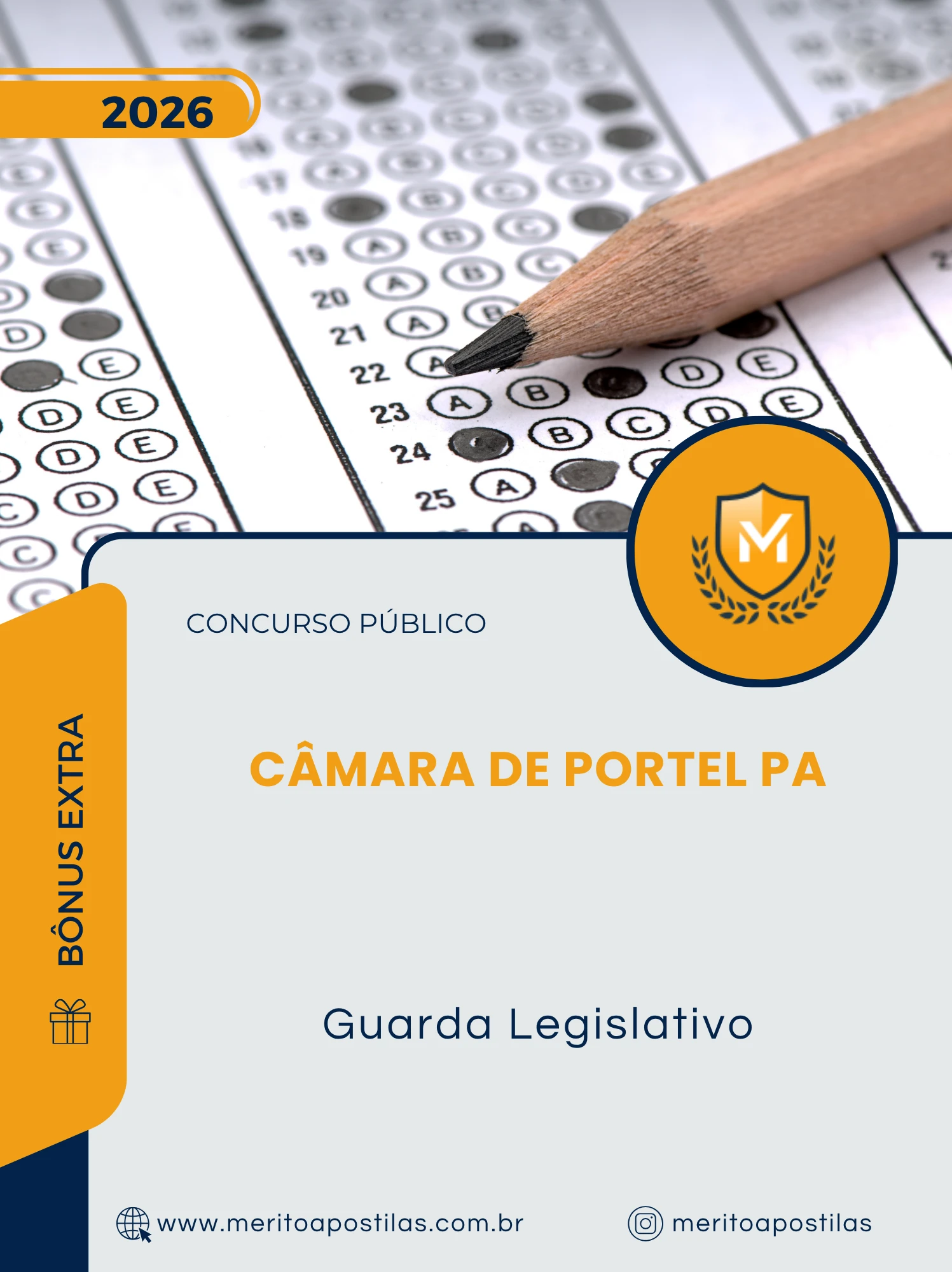 Apostila Guarda Legislativo Câmara de Portel PA 2026