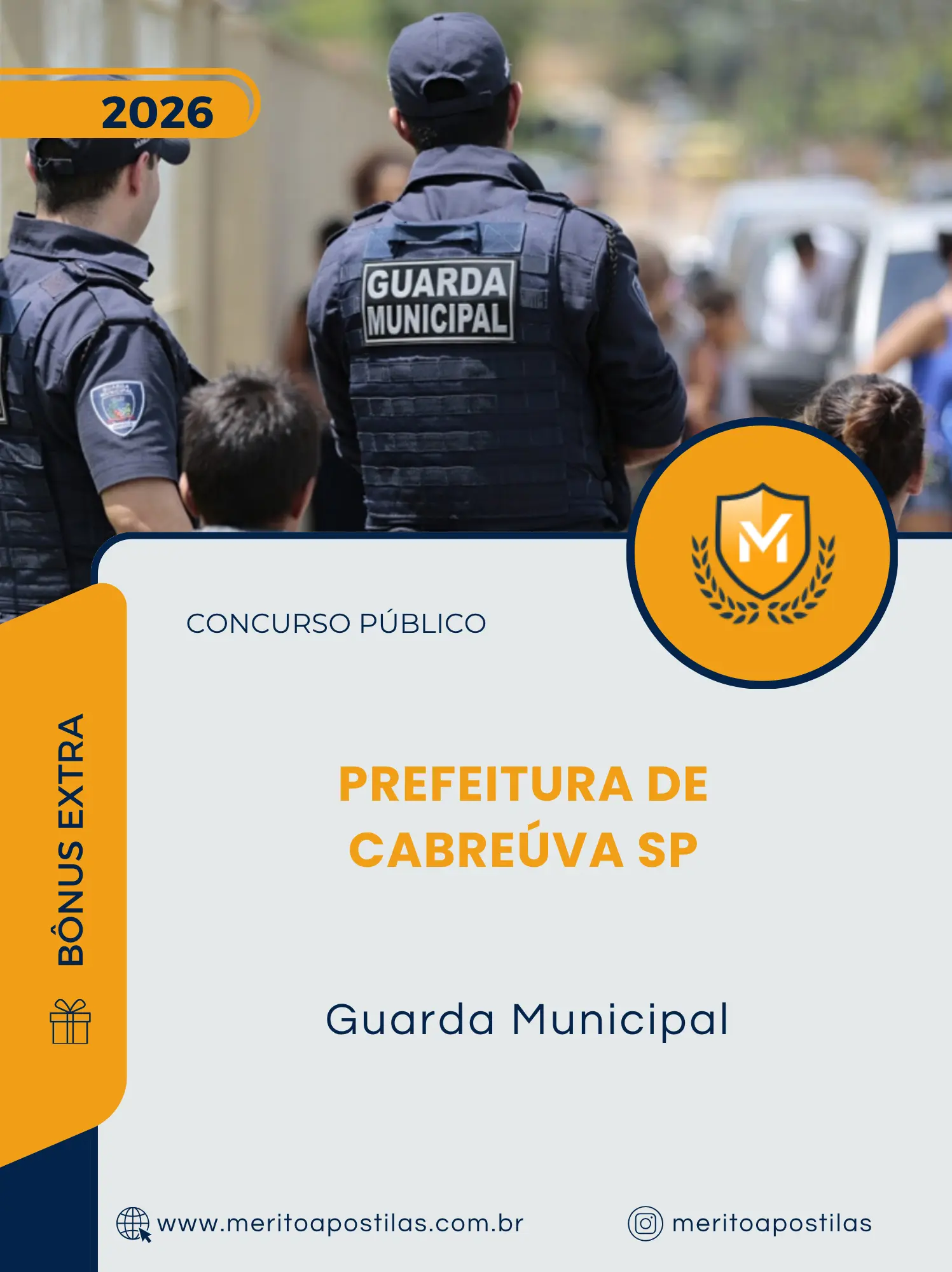 Apostila Guarda Municipal Prefeitura de Cabreúva SP 2026