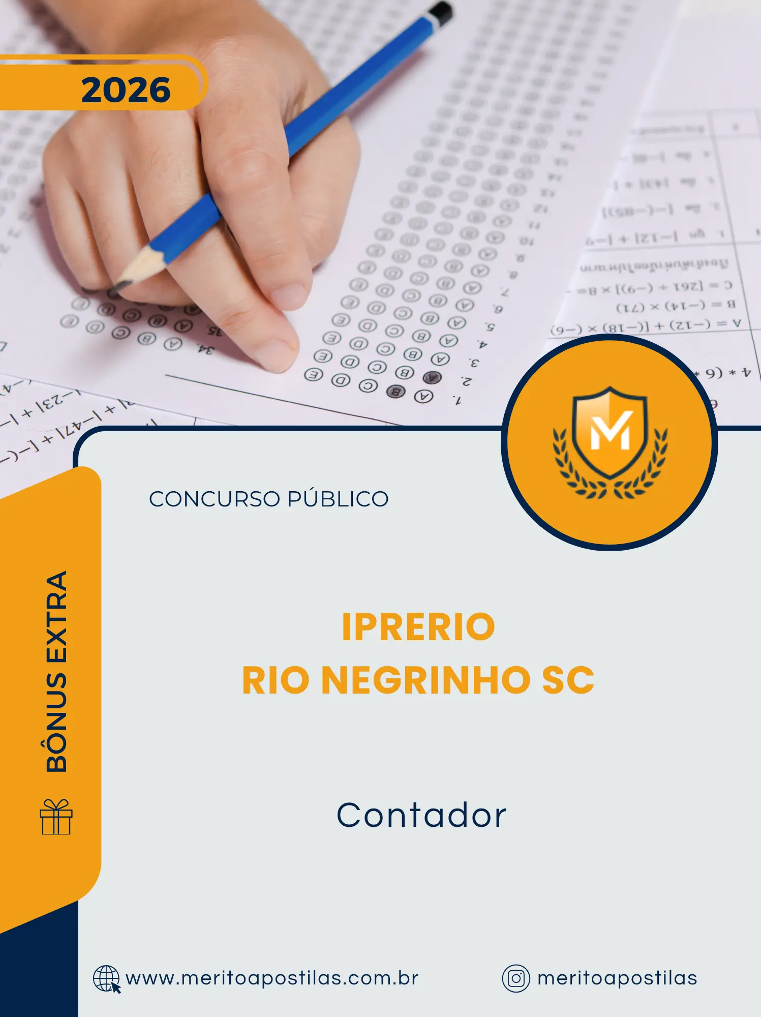 Apostila Contador Prefeitura de Rio Negrinho SC 2026