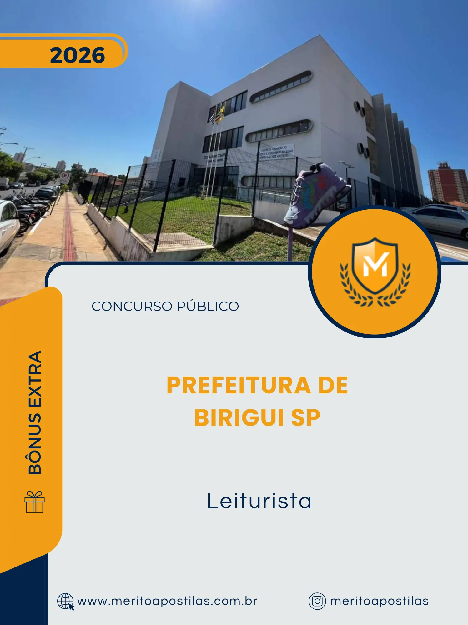 Apostila Leiturista Prefeitura de Birigui SP 2026