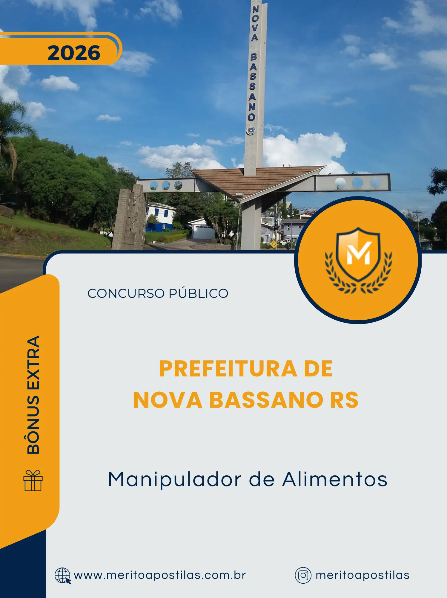 Apostila Manipulador de Alimentos Prefeitura de Nova Bassano RS 2026
