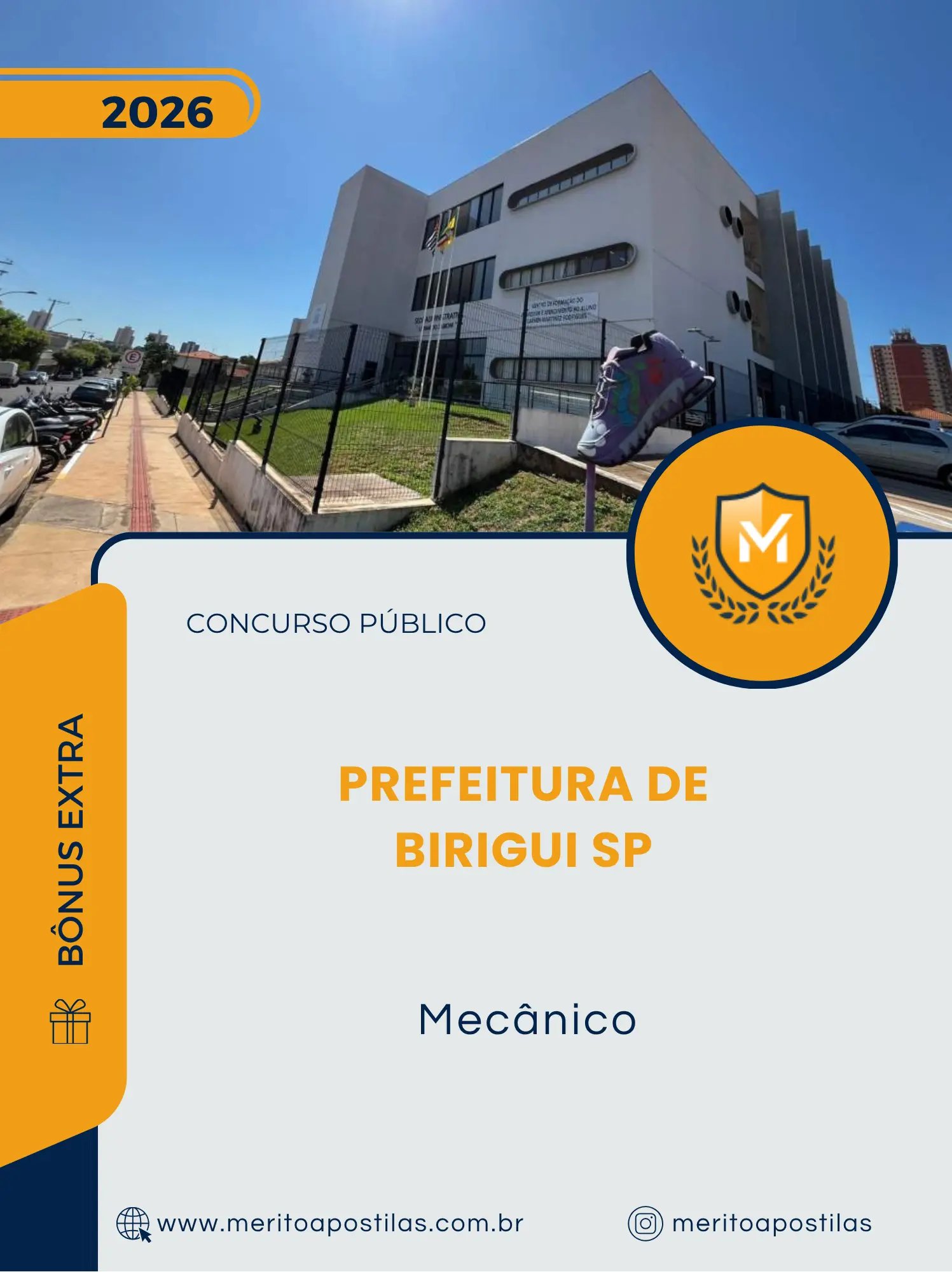 Apostila Mecânico Prefeitura de Birigui SP 2026