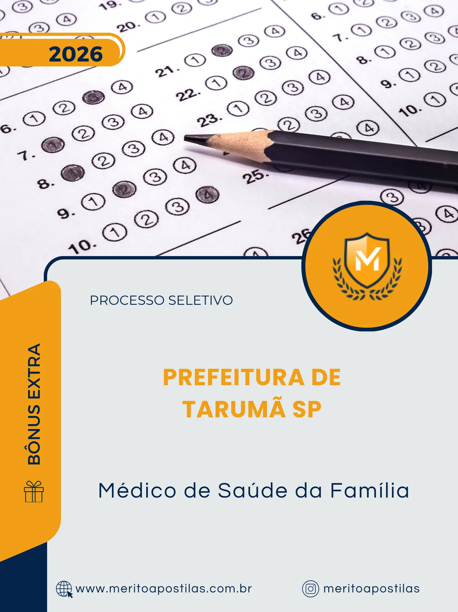Apostila Médico de Saúde da Família Prefeitura de Tarumã SP 2026
