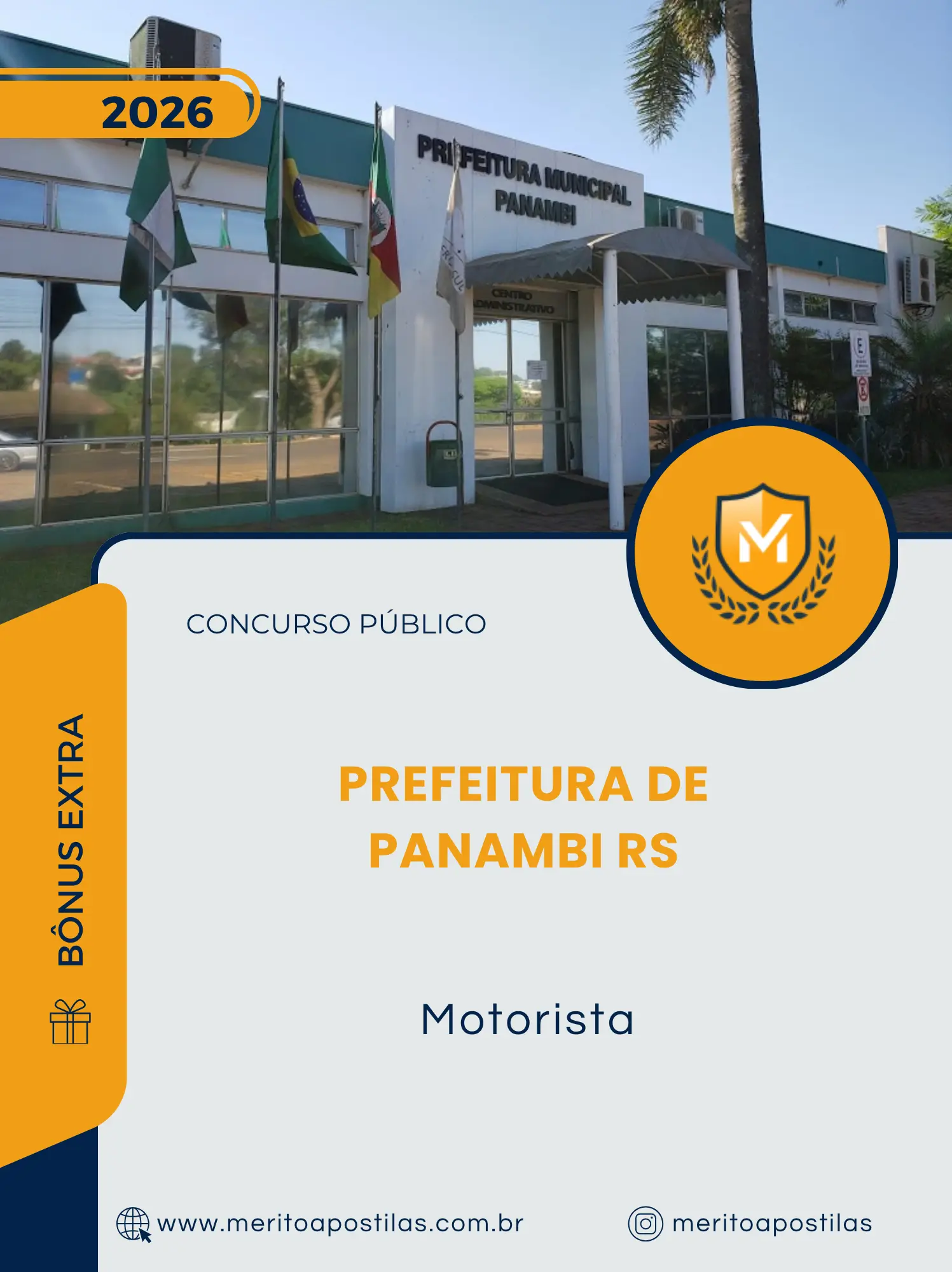 Apostila Motorista Prefeitura de Panambi RS 2026
