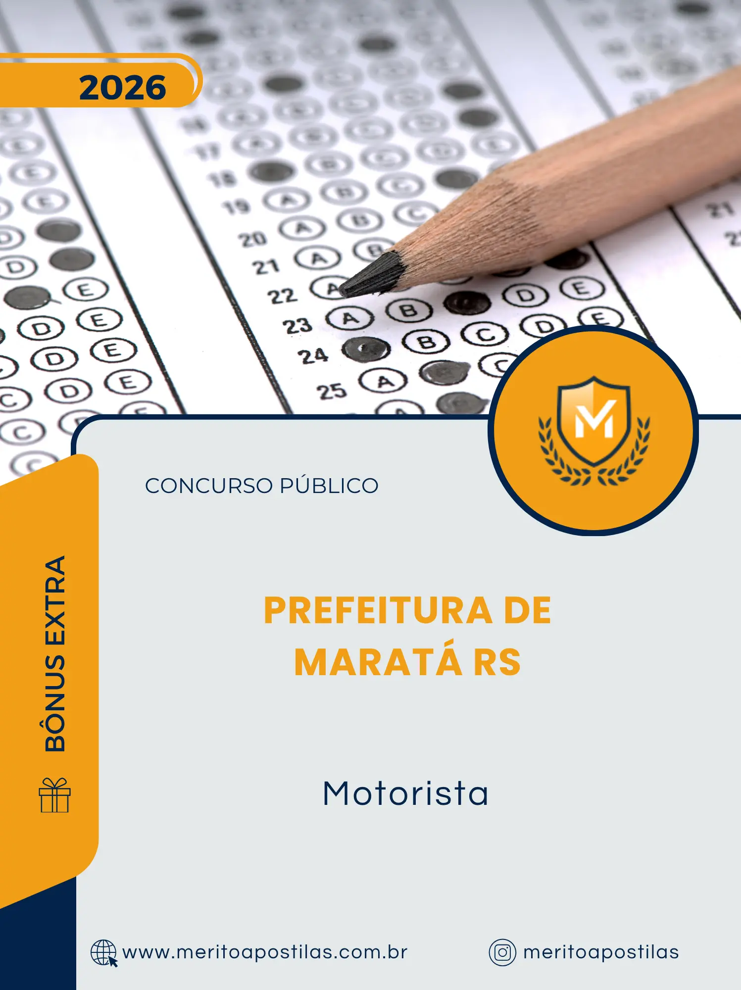 Apostila Motorista Prefeitura de Maratá RS 2026