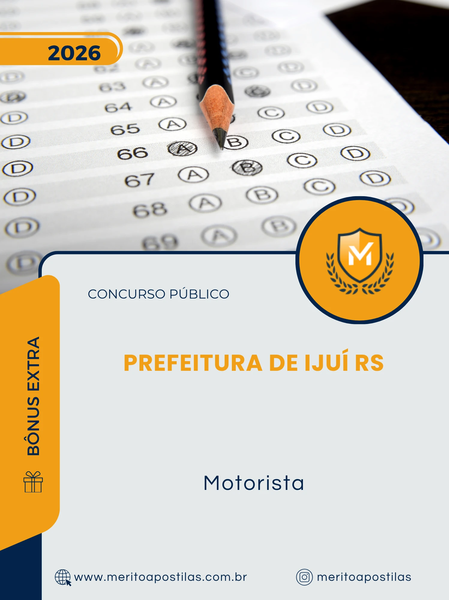Apostila Motorista Prefeitura de Ijuí RS 2026
