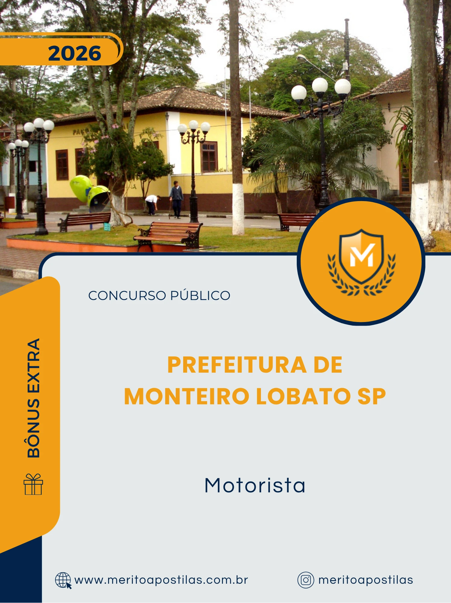 Apostila Motorista Prefeitura de Monteiro Lobato SP 2026