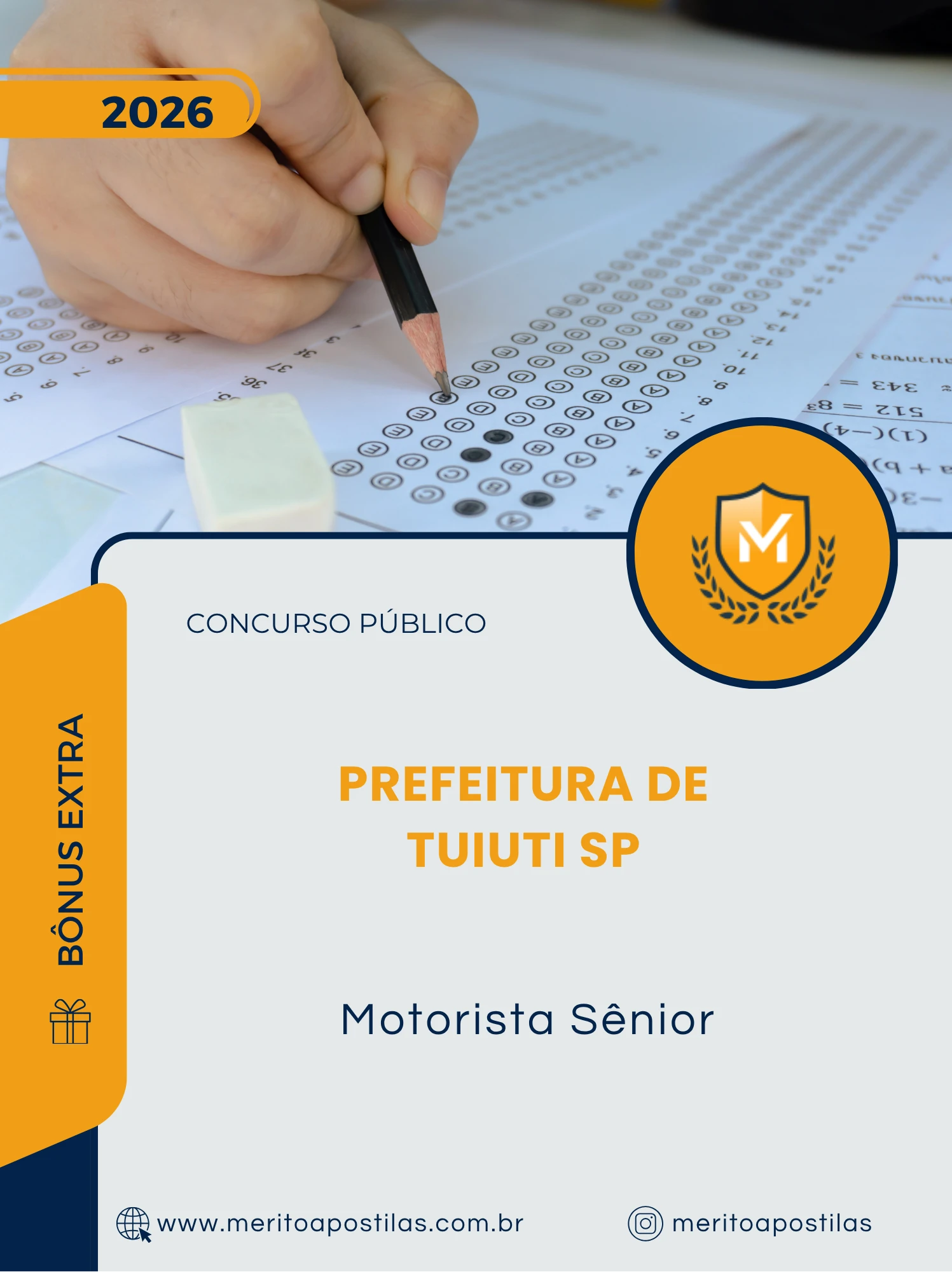 Apostila Motorista Sênior Prefeitura de Tuiuti SP 2026