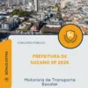 Apostila Motorista de Transporte Escolar Prefeitura de Suzano SP 2026