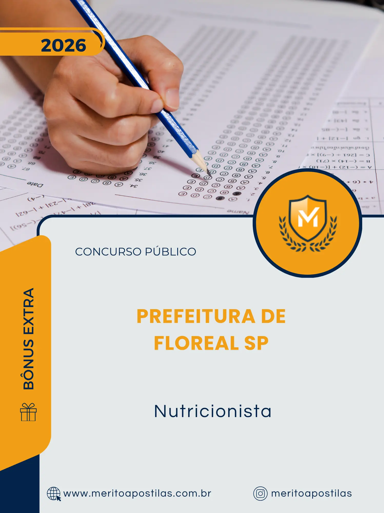 Apostila Nutricionista Prefeitura de Floreal SP 2026