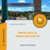 Apostila Nutricionista Prefeitura de Serra Grande PB 2026