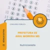 Apostila Nutricionista Prefeitura de Aral Moreira MS 2026