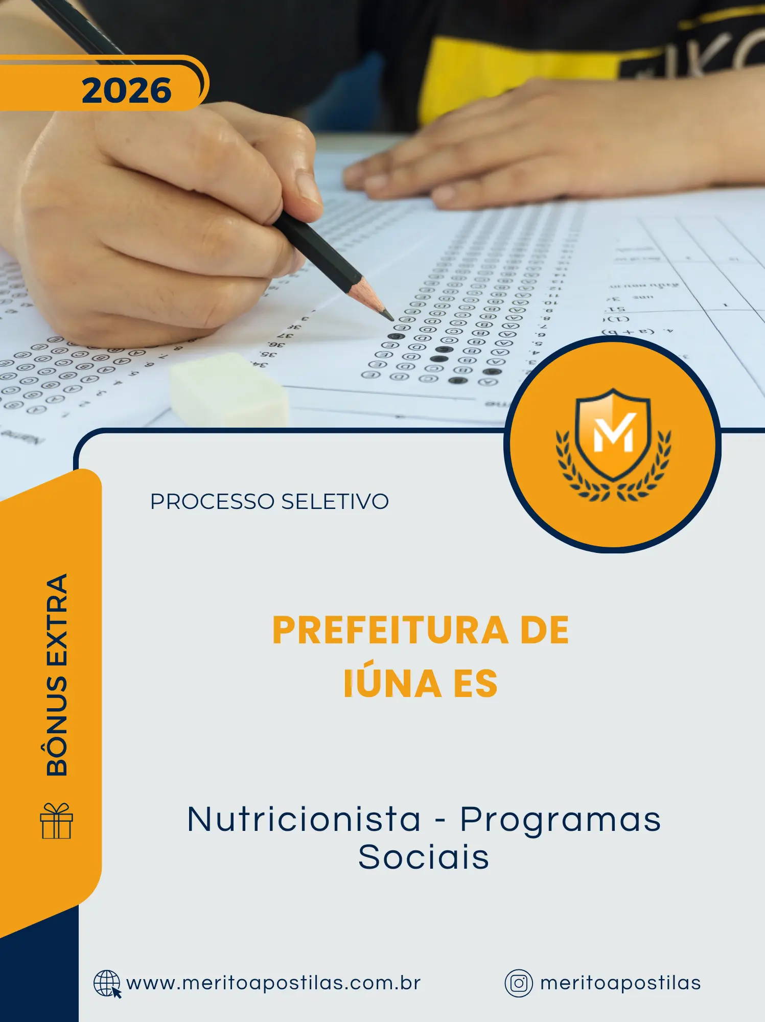 Apostila Nutricionista Programas Sociais Prefeitura de Iúna ES 2026