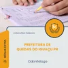 Apostila Odontólogo Prefeitura de Quedas do Iguaçu PR 2026