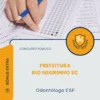 Apostila Odontólogo ESF Prefeitura de Rio Negrinho SC 2026