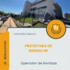 Apostila Operador de Bombas Prefeitura de Birigui SP 2026