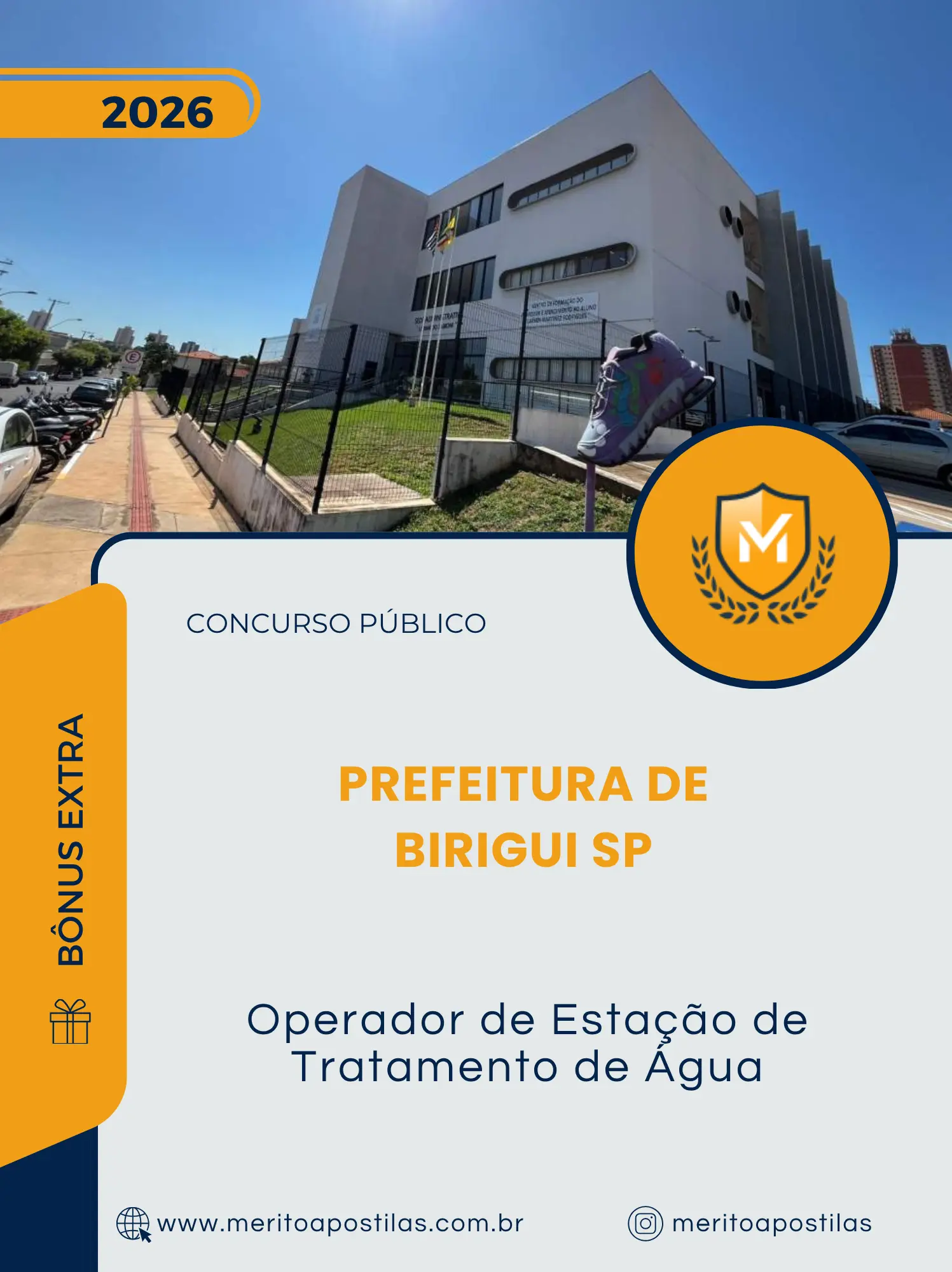 Apostila Operador de Estação de Tratamento de Água Prefeitura de Birigui SP 2026