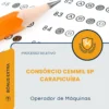 Apostila Operador de Máquinas Processo Seletivo Consórcio Cemmil SP Carapicuíba 2026