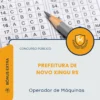 Apostila Operador de Máquinas Prefeitura de Novo Xingu RS 2026