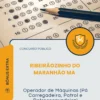 Apostila Operador de Máquinas Pá Carregadeira Patrol e Retroescavadeira Prefeitura de Ribeirãozinho do Maranhão MA 2026