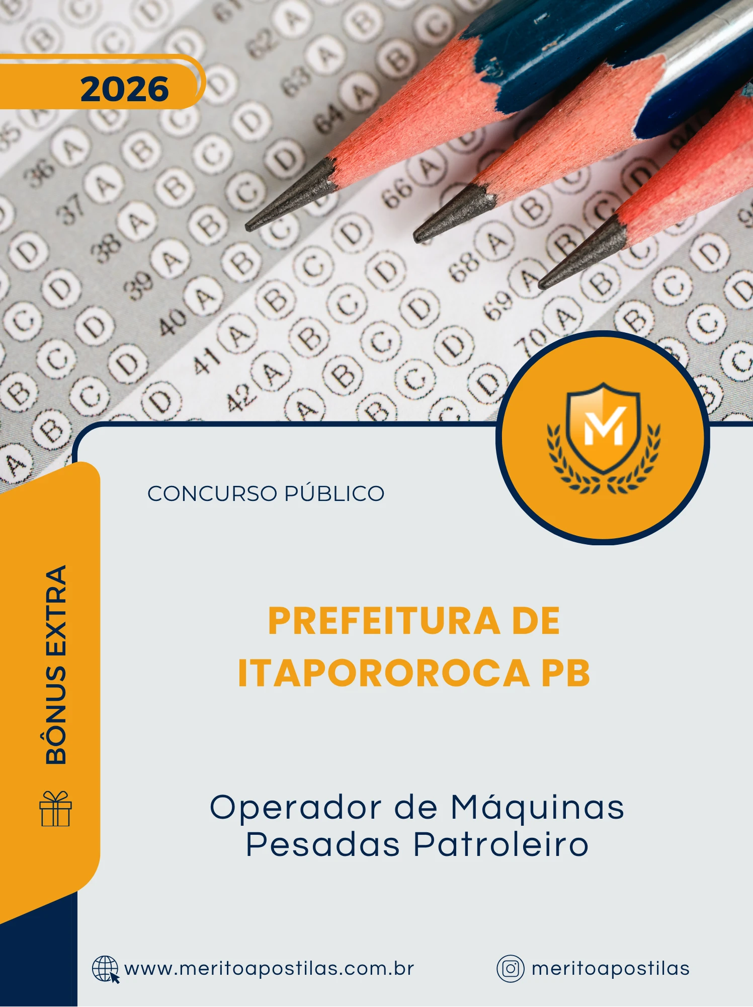 Apostila Operador de Máquinas Pesadas Patroleiro Prefeitura de Itapororoca PB 2026