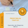 Apostila Operador de Máquinas Junior Prefeitura de Tuiuti SP 2026