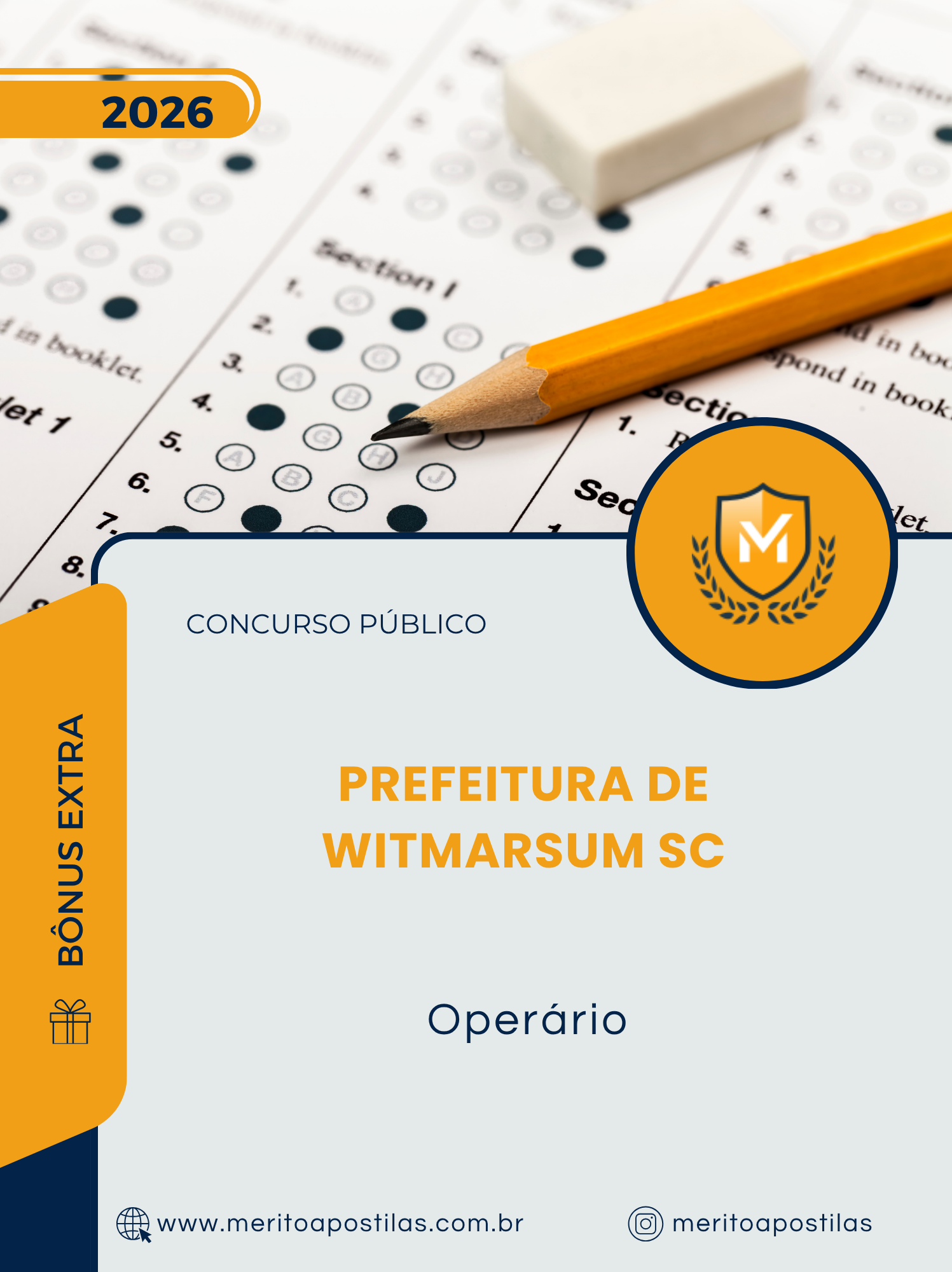 Apostila Operário Prefeitura de Witmarsum SC 2026