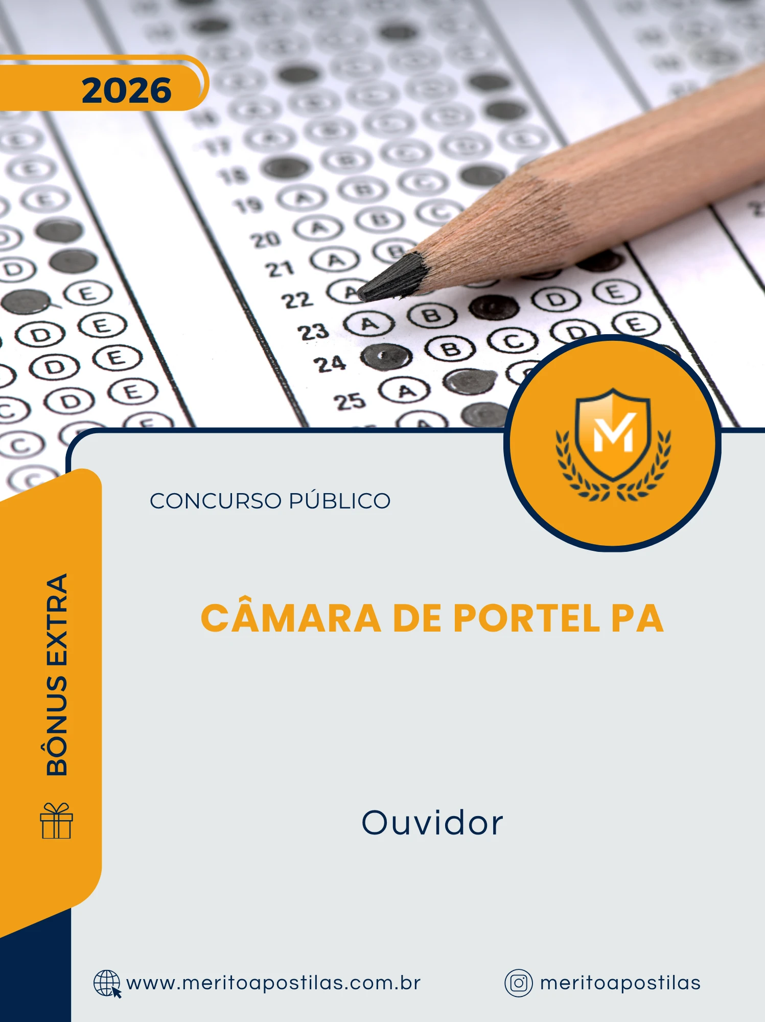 Apostila Ouvidor Câmara de Portel PA 2026