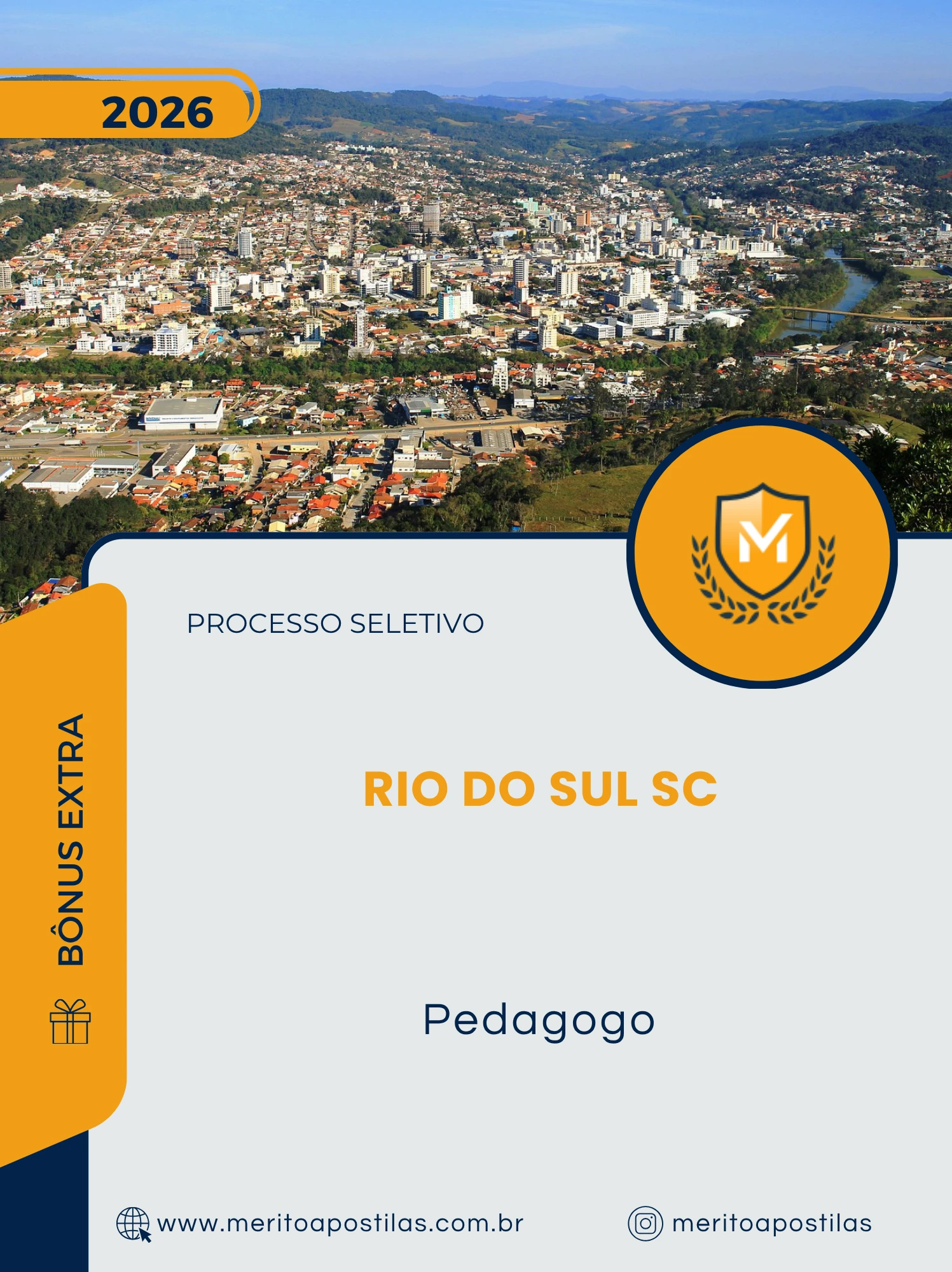 Apostila Pedagogo Prefeitura de Rio do Sul SC 2026