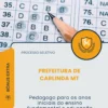 Apostila Pedagogo Para Os Anos Iniciais Do Ensino Fundamental E Educação Infantil Prefeitura de Carlinda MT 2026