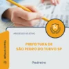 Apostila Pedreiro Prefeitura de São Pedro do Turvo SP 2026