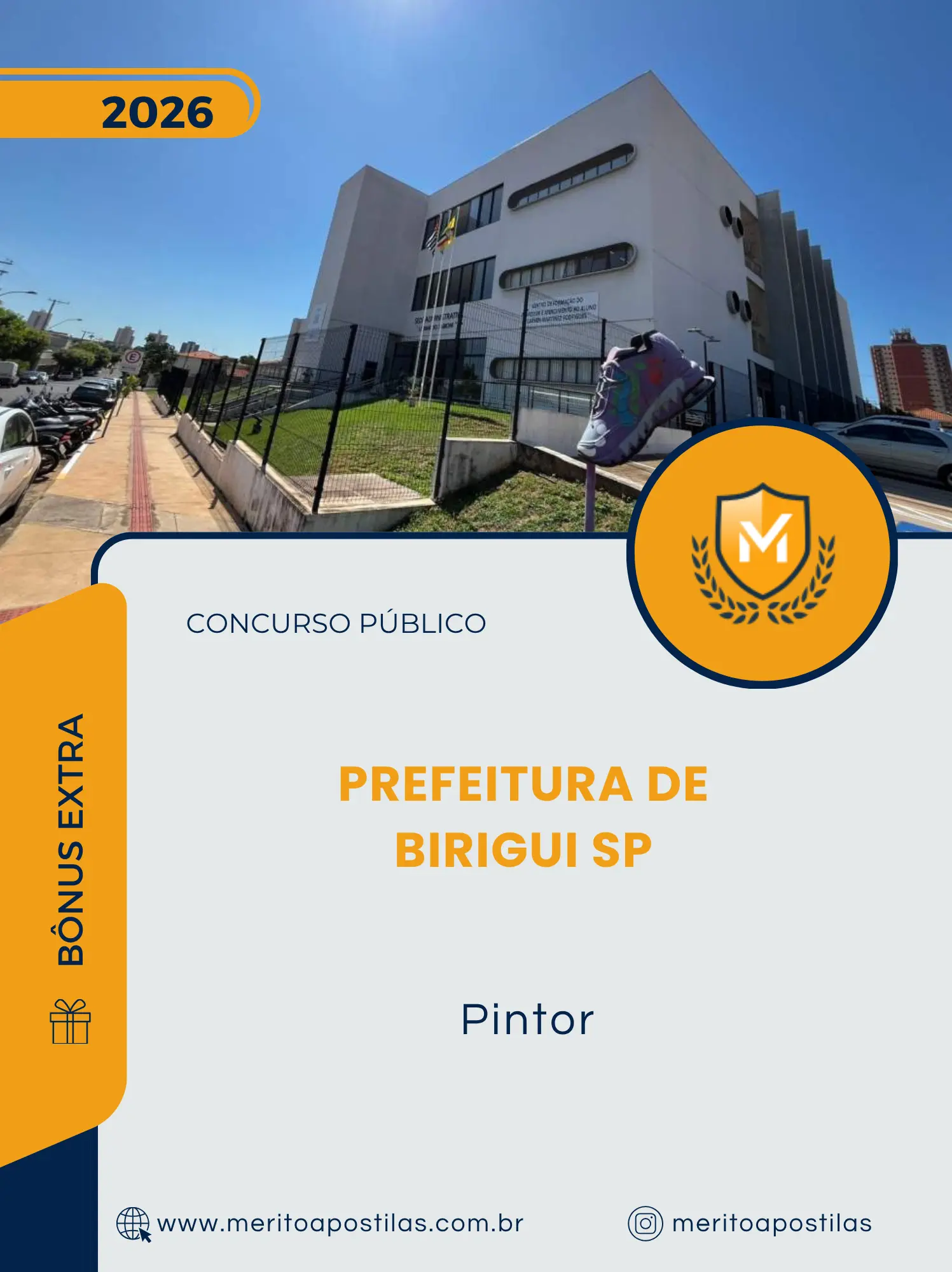 Apostila Pintor Prefeitura de Birigui SP 2026