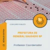 Apostila Professor Coordenador Prefeitura de General Salgado SP 2026