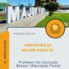 Apostila Professor De Educação Básica I Educação Física Prefeitura de Major Vieira SC 2026