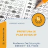 Apostila Professor De Educação Básica II Ed. Física Prefeitura de Pilar do Sul SP 2026